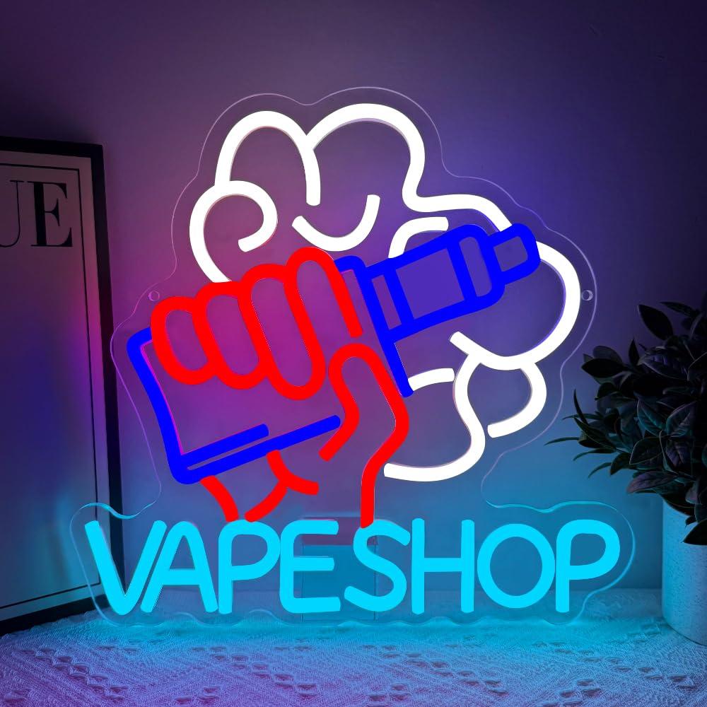 Enseigne néon pour boutique de - Vaping Store avis et prix