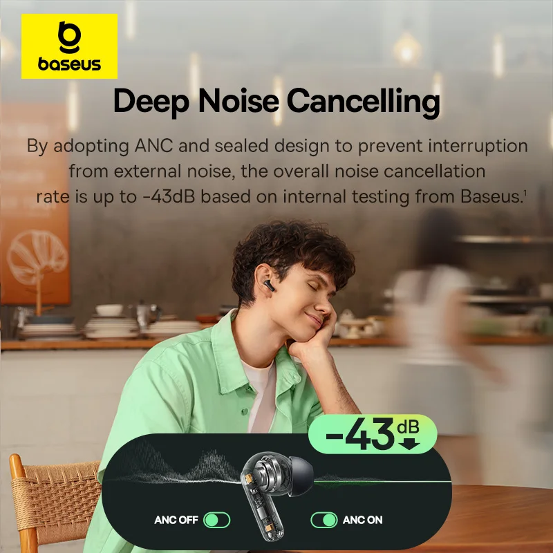 Baseus Bass EP10 NC -43dB supp - Anker Speaker Soundcore Boom 2 avis et prix